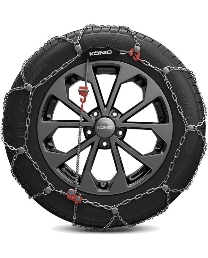 Te huur - Sneeuwkettingen Tesla Model Y, Auto diversen, Sneeuwkettingen, Nieuw, Ophalen