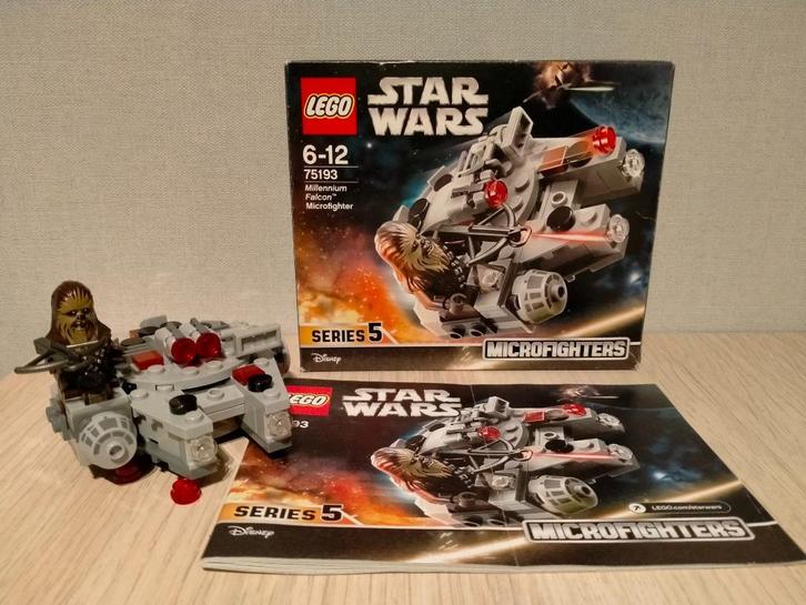 Lego 75193 Star Wars Millennium Falcon Microfighter Series 5, Kinderen en Baby's, Speelgoed | Duplo en Lego, Zo goed als nieuw