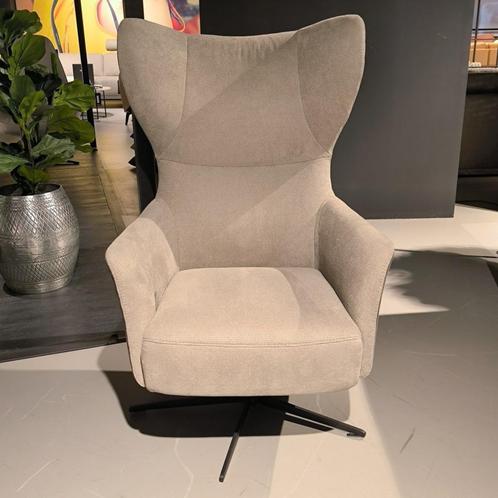 Relaxfauteuil Castleton incl hocker Baenks, Huis en Inrichting, Fauteuils, Nieuw, Leer, Stof, 50 tot 75 cm, 75 tot 100 cm, Ophalen