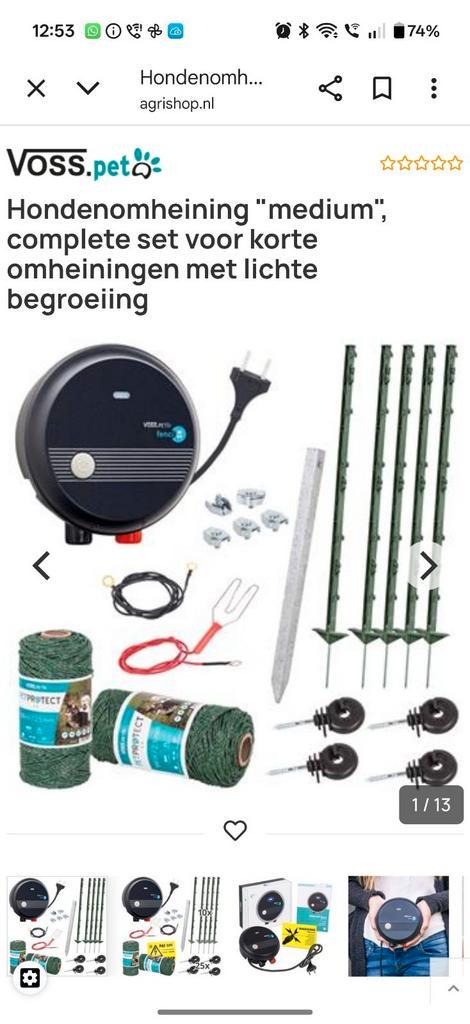 Omheining (honden), Dieren en Toebehoren, Stalling en Weidegang