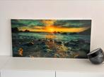 Schilderij landschap plexiglas, Antiek en Kunst, Ophalen