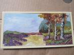 echt beschilderd tegeltje. 20,5x10 cm is de afmeting., Antiek en Kunst, Ophalen of Verzenden