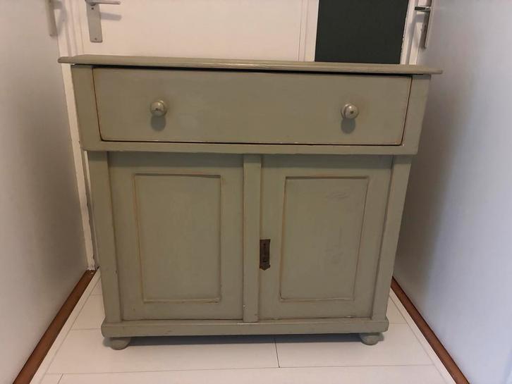 Charmante Kast met Lade en Deuren, Huis en Inrichting, Kasten | Buffetkasten, Gebruikt, Minder dan 100 cm, 50 tot 100 cm, 25 tot 50 cm