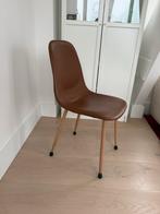 4 eetkamerstoelen in zeer goede staat, Huis en Inrichting, Stoelen, Bruin, Leer, Ophalen of Verzenden, Zo goed als nieuw