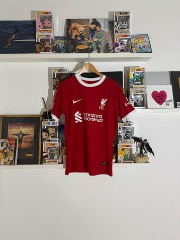 Mohamed Salah – Gesigneerd Liverpool 2023/2024 Thuisshirt  beschikbaar voor biedingen