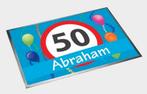 Feestelijke deurmat abraham, Hobby en Vrije tijd, Feestartikelen, Info@all4funbaarlo.nl, A, Nieuw, Abraham of Sarah