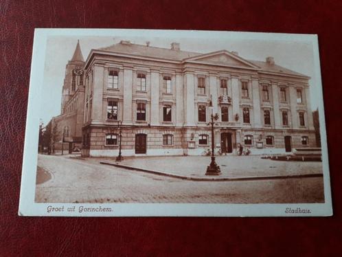 Gorinchem Stadhuis ongeveer1910 (299), Verzamelen, Ansichtkaarten | Nederland, Ongelopen, Zuid-Holland, Voor 1920, Ophalen