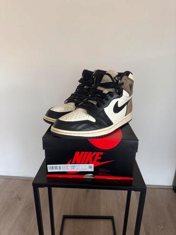 Nike jordan mocha high maat 44 beschikbaar voor biedingen