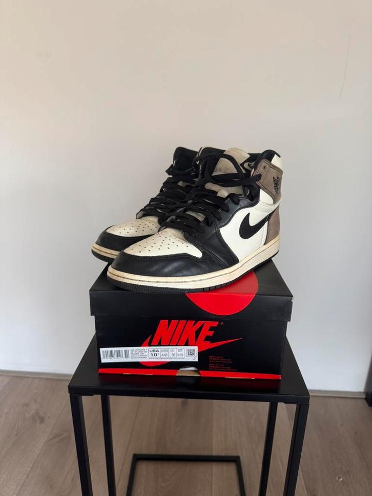 Nike jordan mocha high maat 44, Kleding | Heren, Schoenen, Zo goed als nieuw, Bruin, Ophalen of Verzenden