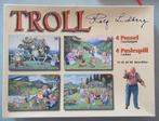 ROLF LIDBERG, 4 TROLL puzzels in 1 doos, Ophalen of Verzenden, Zo goed als nieuw