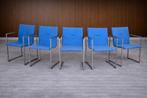 Arco Frame blauw 6x, Huis en Inrichting, Stoelen, Ophalen of Verzenden, Zo goed als nieuw, Blauw, Eén