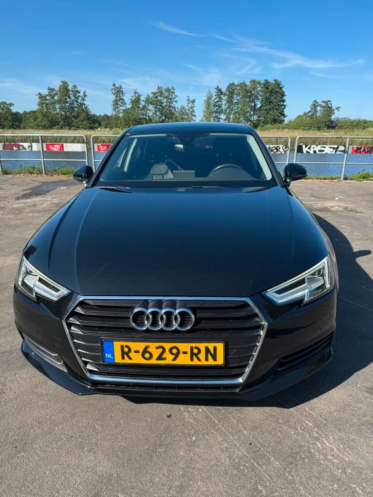 Audi A4 2.0 Tfsi Mhev 190pk S Tronic 2019 Zwart, Auto's, Audi, Bedrijf, A4, Benzine, Sedan, Automaat, Geïmporteerd, Zwart, Zwart