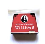 12 blikjes 20 extra señorita's sigaren nr 574/willem 2, Verzamelen, Blikken, Ophalen of Verzenden, Gebruikt, Overige, Overige merken