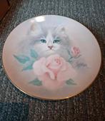 Porseleinen bord met kat, Hamilton Bordencollectie, Antiek en Kunst, Ophalen of Verzenden
