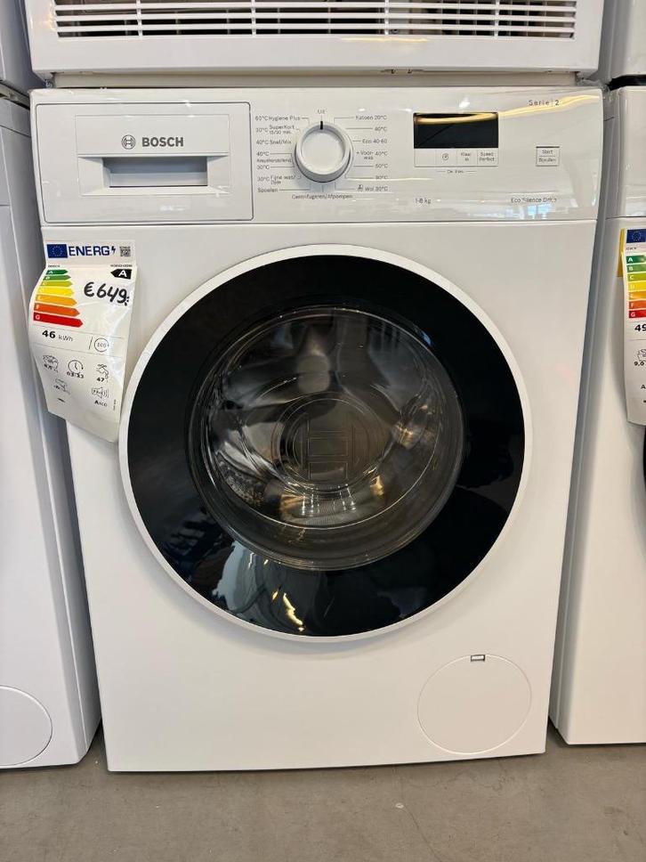 Serie 2 bosch wasmachine, voorlader 8 kg 1400 rpm, Witgoed en Apparatuur, Wasmachines, Nieuw, Voorlader, 6 tot 8 kg, 85 tot 90 cm