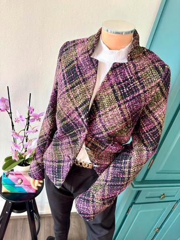 ANNE BELIN tweed blazer BE44/NL42 beschikbaar voor biedingen