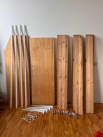 boekenkast /bureau 348 cm met wandbevestiging, Ophalen, Gebruikt, 200 cm of meer, Wandbevestiging