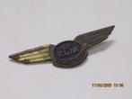 klm junior pilot spelt 6,5 cm breed (352), Ophalen of Verzenden, Gebruikt, Patch, Badge of Embleem