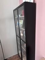 Ikea Vitrinekast Zwart, Huis en Inrichting, Kasten | Vitrinekasten, Ophalen, Gebruikt, 50 tot 100 cm, Glas