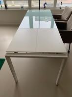 Uitschuifbare eettafel, Ophalen, Gebruikt, 200 cm of meer, 50 tot 100 cm