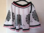 Motel super leuke wijde rok/print pauw/ maat m/opruiming, Kleding | Dames, Maat 38/40 (M), Wit, Motel, Ophalen of Verzenden