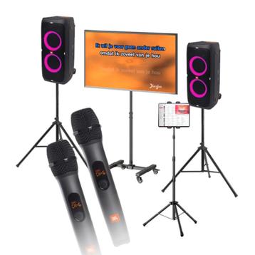 Te huur: Karaoke set pakket de luxe beschikbaar voor biedingen