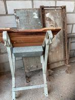 Ladderbankje met afstandhouder, Ophalen of Verzenden, Gebruikt, Minder dan 70 cm, Inklapbaar