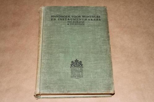Handboek voor  Monteurs & Instrumentmakers Telefonie 1942 !!, Boeken, Techniek, Gelezen, Ophalen of Verzenden