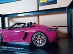 Porsche 718 spider RS GT Spirit, Hobby en Vrije tijd, Modelauto's | 1:18, Overige merken, Auto, Nieuw, Ophalen of Verzenden