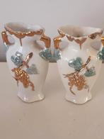 Vintage 1940 Staffordshire porselein vaasjes, Antiek en Kunst, Antiek | Vazen, Ophalen of Verzenden