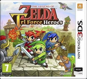 Nintendo 3DS the legend of Zelda: tri force heroes beschikbaar voor biedingen