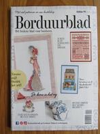 Borduurblad 91 borduren patronen, Ophalen of Verzenden, Zo goed als nieuw, Borduren en Naaien, Borduurblad