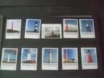 Vuurtorens 10x postfris 3, Postzegels en Munten, Postzegels | Thematische zegels, Plaats of Gebouw, Verzenden, Postfris
