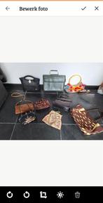 Partij vintage handtassen, Antiek en Kunst, Ophalen of Verzenden