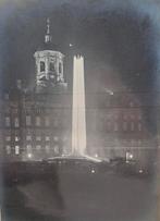 Edison lichtweek 1929 echte foto Dam Amsterdam, Verzamelen, Verzenden, 1920 tot 1940, Ongelopen, Overige thema's