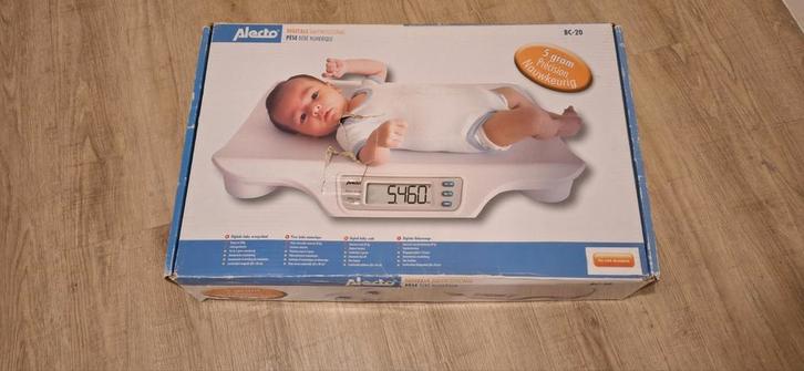 Alecto BC-20 Digitale Babyweegschaal – 5 gram nauwkeurig, Kinderen en Baby's, Overige Kinderen en Baby's, Zo goed als nieuw, Ophalen of Verzenden