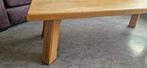 Gratis massief eiken salontafel, Huis en Inrichting, Tafels | Salontafels, Gebruikt, 100 tot 150 cm, Minder dan 50 cm, Rechthoekig
