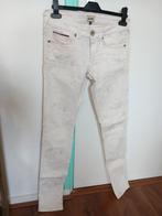 Tommy Hilfiger skinny jeans 27 bloemen, Wit, Ophalen of Verzenden, Zo goed als nieuw, W27 (confectie 34) of kleiner