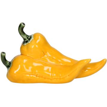 Decoratieve Gele Paprika van Porselein g67182 beschikbaar voor biedingen