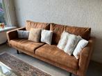 Bruine bank, Huis en Inrichting, Ophalen, Gebruikt, Driepersoons, 75 tot 100 cm