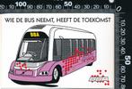Sticker: BBA - Wie de bus neemt heeft de toekomst, Ophalen of Verzenden, Zo goed als nieuw, Bedrijf of Vereniging