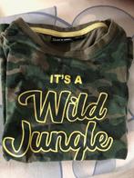 Camouflage shirt maat 134/140, Kinderen en Baby's, Jongen, Ophalen of Verzenden, Zo goed als nieuw, Shirt of Longsleeve