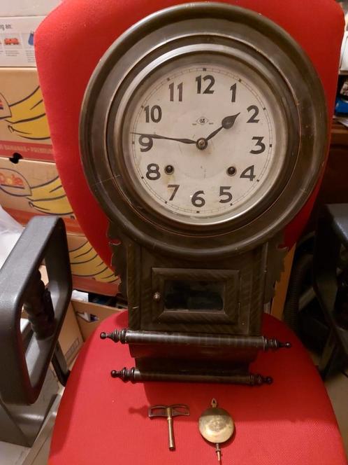 Vintage meiji clock, Antiek en Kunst, Antiek | Klokken, Ophalen of Verzenden
