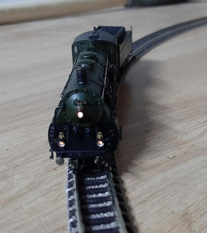 MINITRIX 11468-1 stoomlok 18 434. DCC Kuehn decoder OVP, Hobby en Vrije tijd, Modeltreinen | N-Spoor, Gebruikt, Locomotief, Gelijkstroom of Wisselstroom