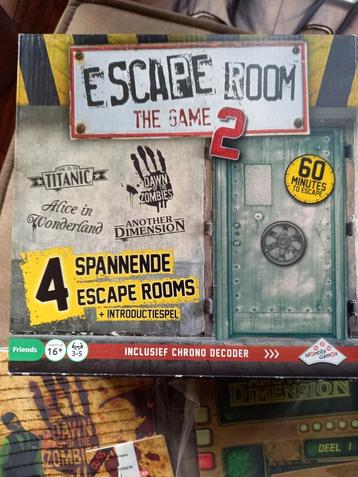 Escape room /  The game 2 /
4 spannende escape rooms beschikbaar voor biedingen