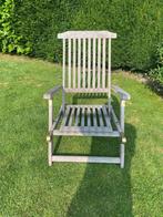 Ligstoelen, Tuin en Terras, Ligbedden, Ophalen, Gebruikt, Hout, Inklapbaar