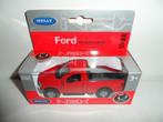 Welly - 2015 Ford F-150 Regular Cab (rood) 1:36, Ophalen of Verzenden, Nieuw, Auto