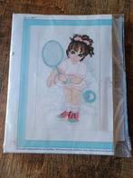 Borduurpakket Tennisster - Maria van Scharrenburg, Hobby en Vrije tijd, Ophalen of Verzenden, Gebruikt, Borduurpakket