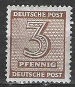 Duitsland West Saxen 1945 - Yvert 7 - 3 Pf. (PF), Verzenden, BRD, Postfris