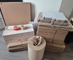 Partij verzenddozen / brievenbusdozen / opvulpapier, Doe-het-zelf en Verbouw, Kratten en Dozen, Ophalen, Nieuw, Doos
